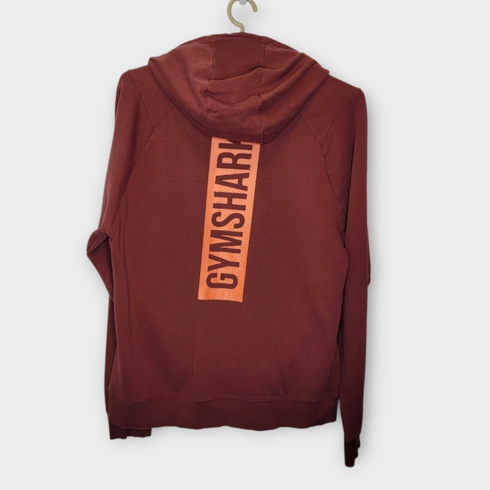 Gymshark Mens Bold Hoodie XXL Maroon